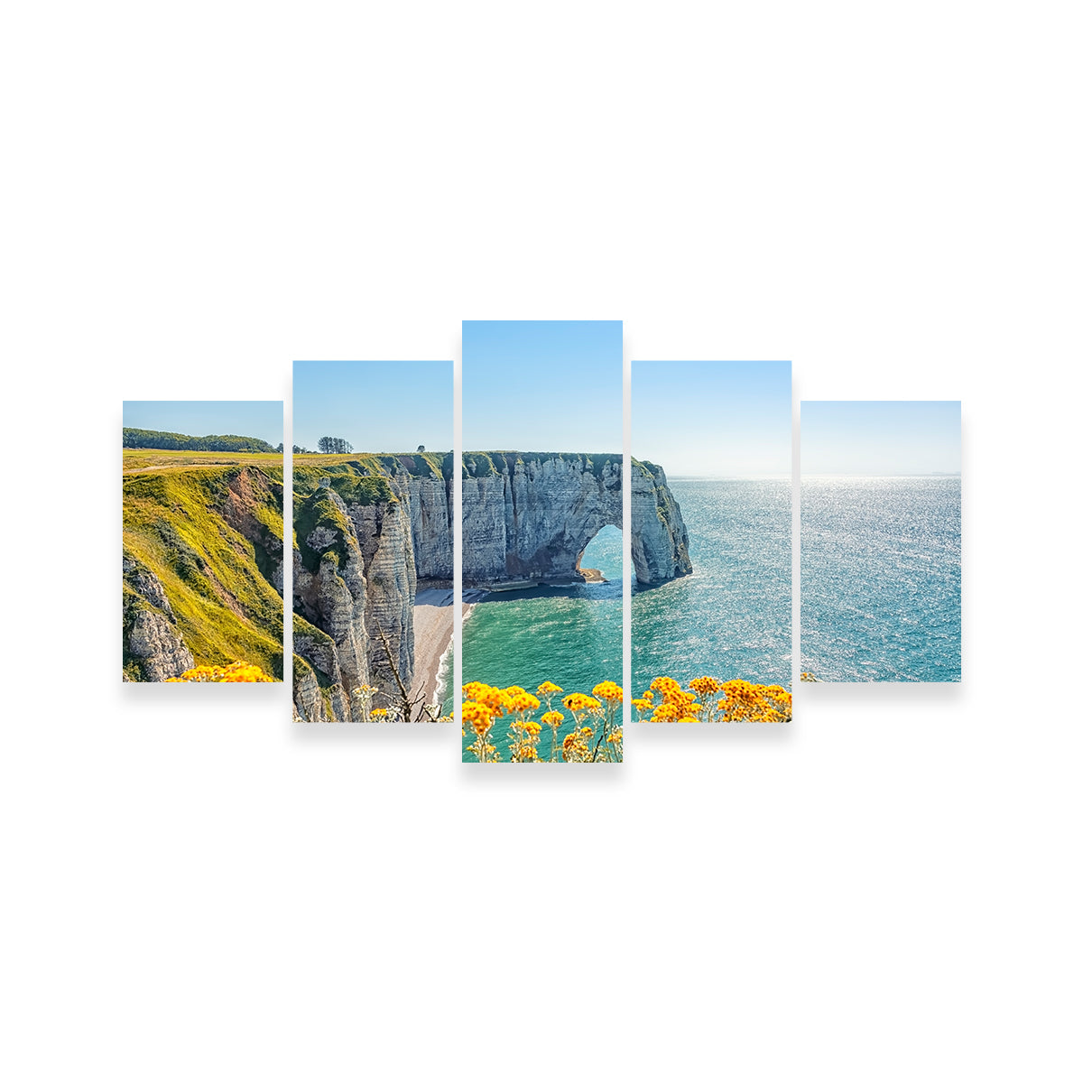 Summer In Etretat Wall Art