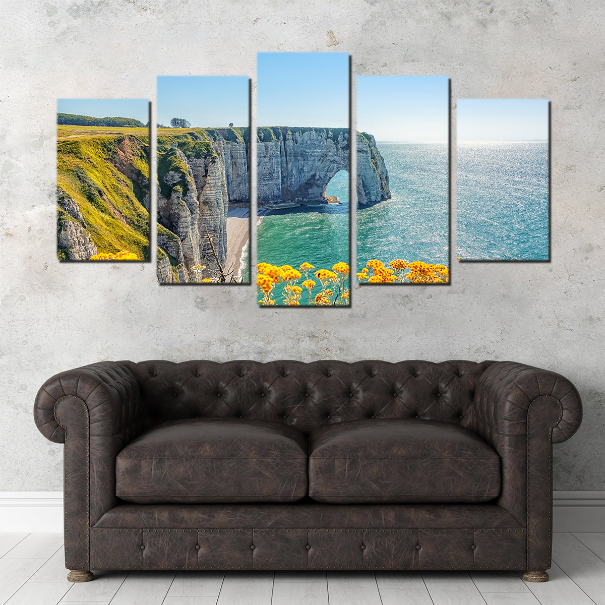 Summer In Etretat Wall Art