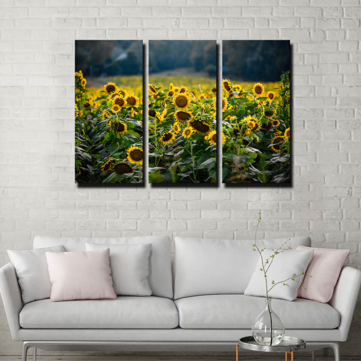 Sunflower Field Wall Art