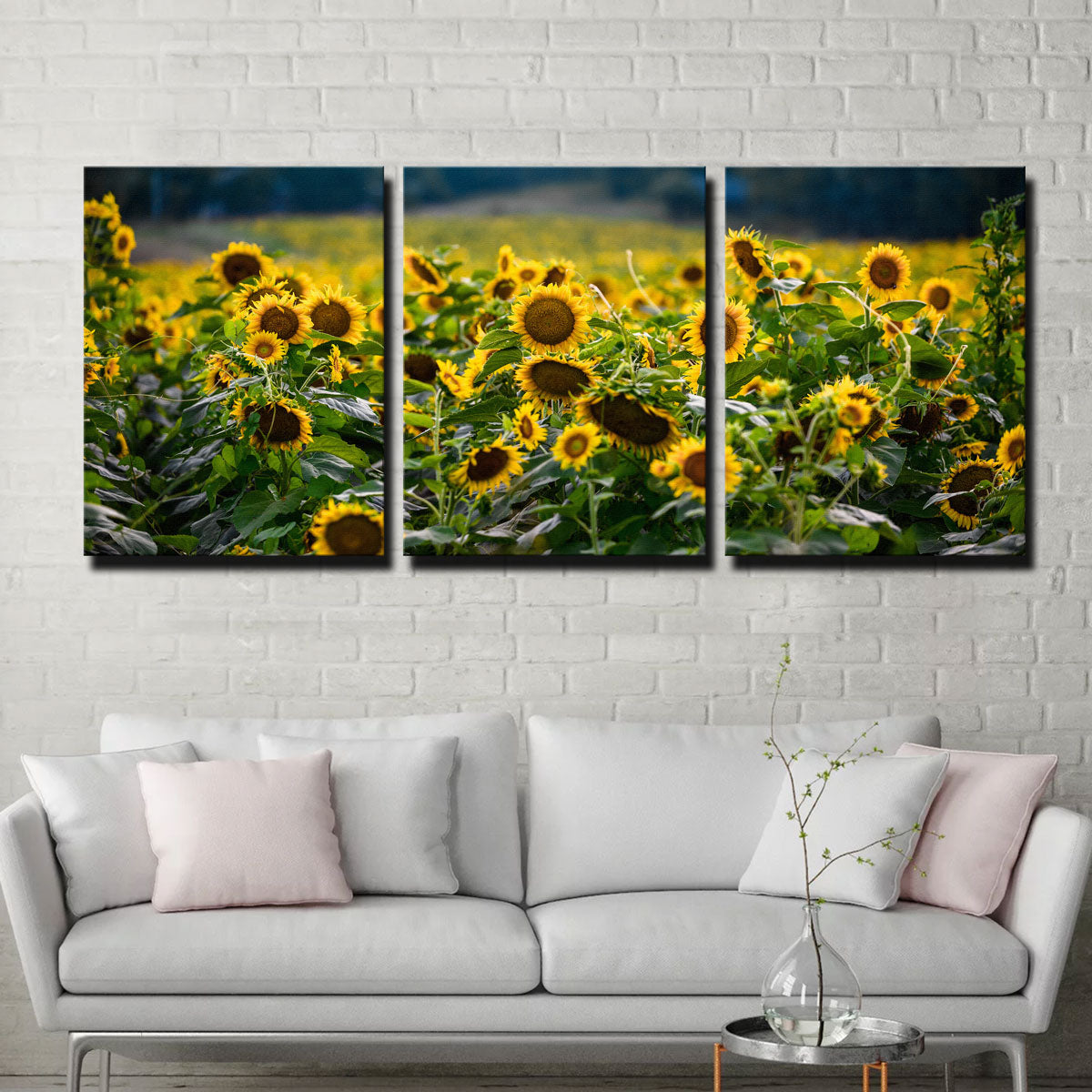 Sunflower Field Wall Art
