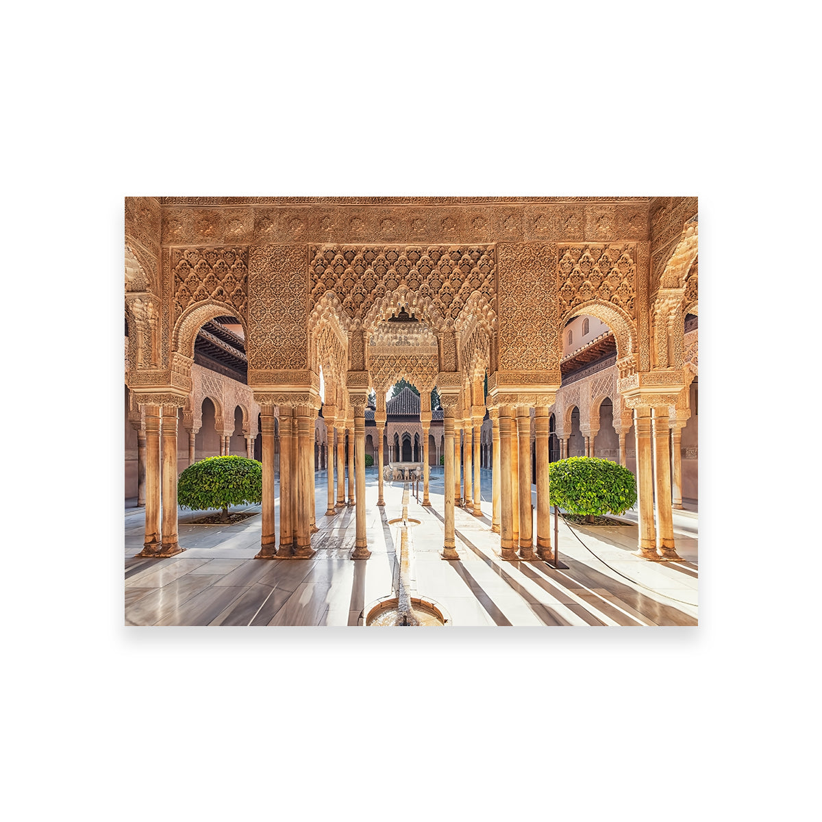 Sunlight In The Alhambra Wall Art