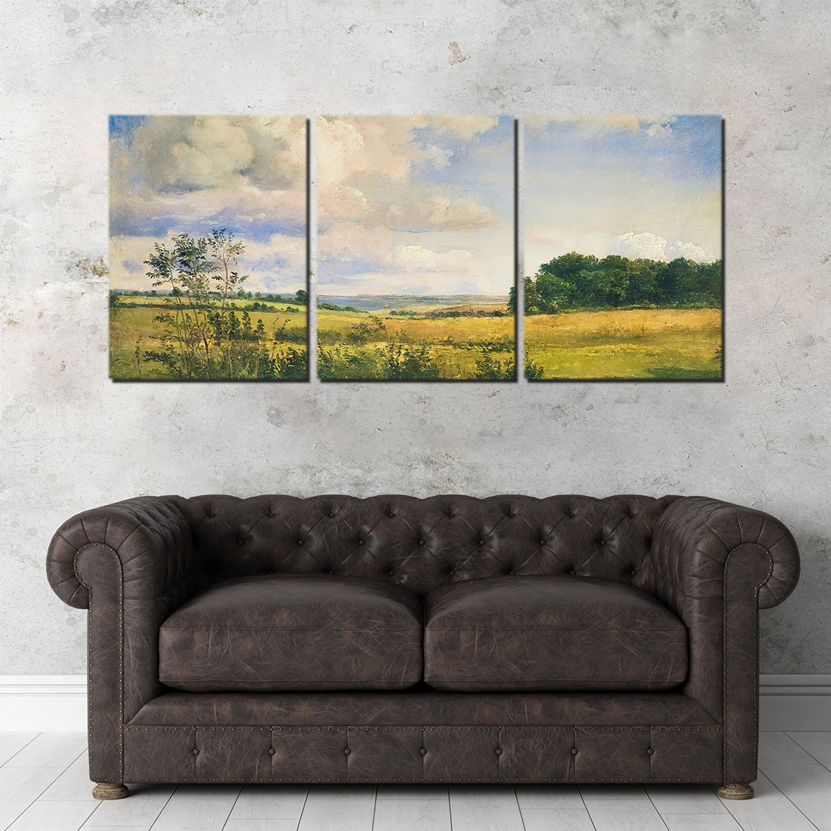 Sunlit Clouds Wall Art