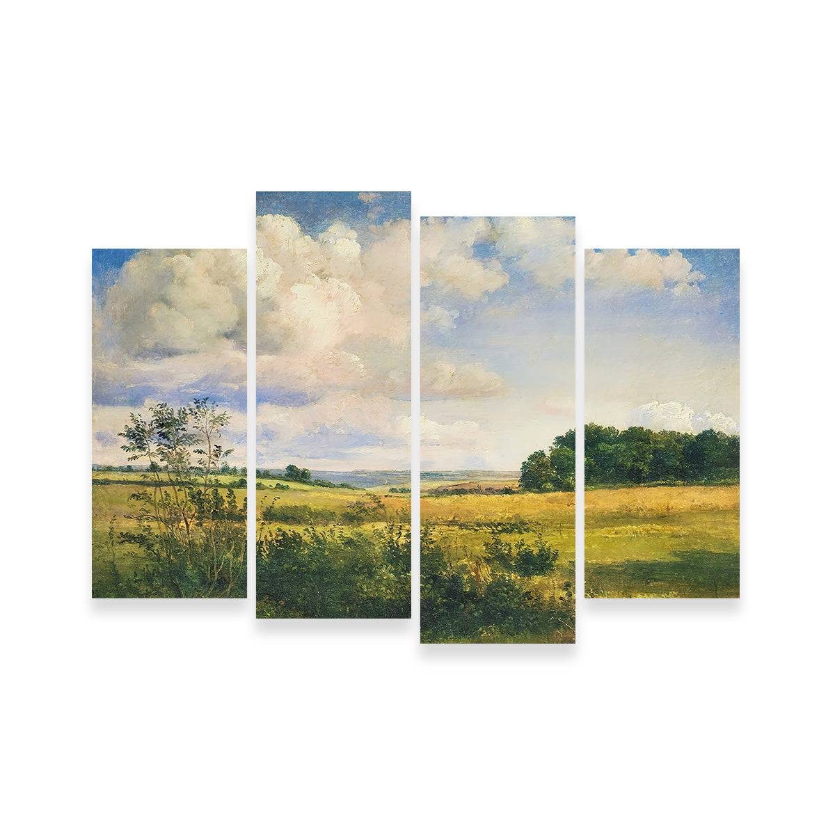 Sunlit Clouds Wall Art