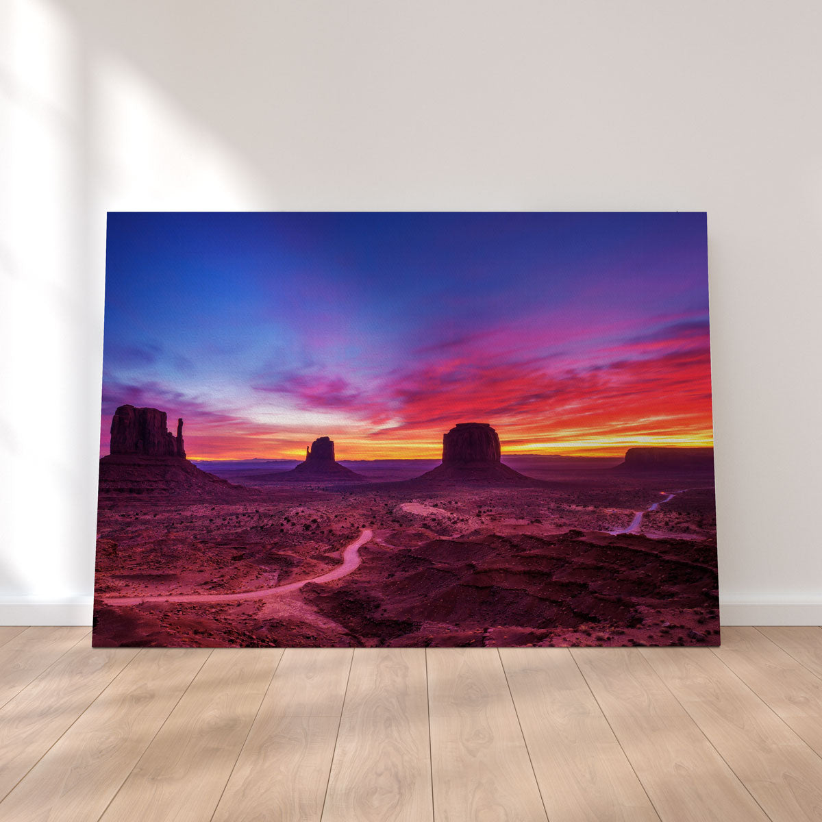 Sunrise over Monument Valley