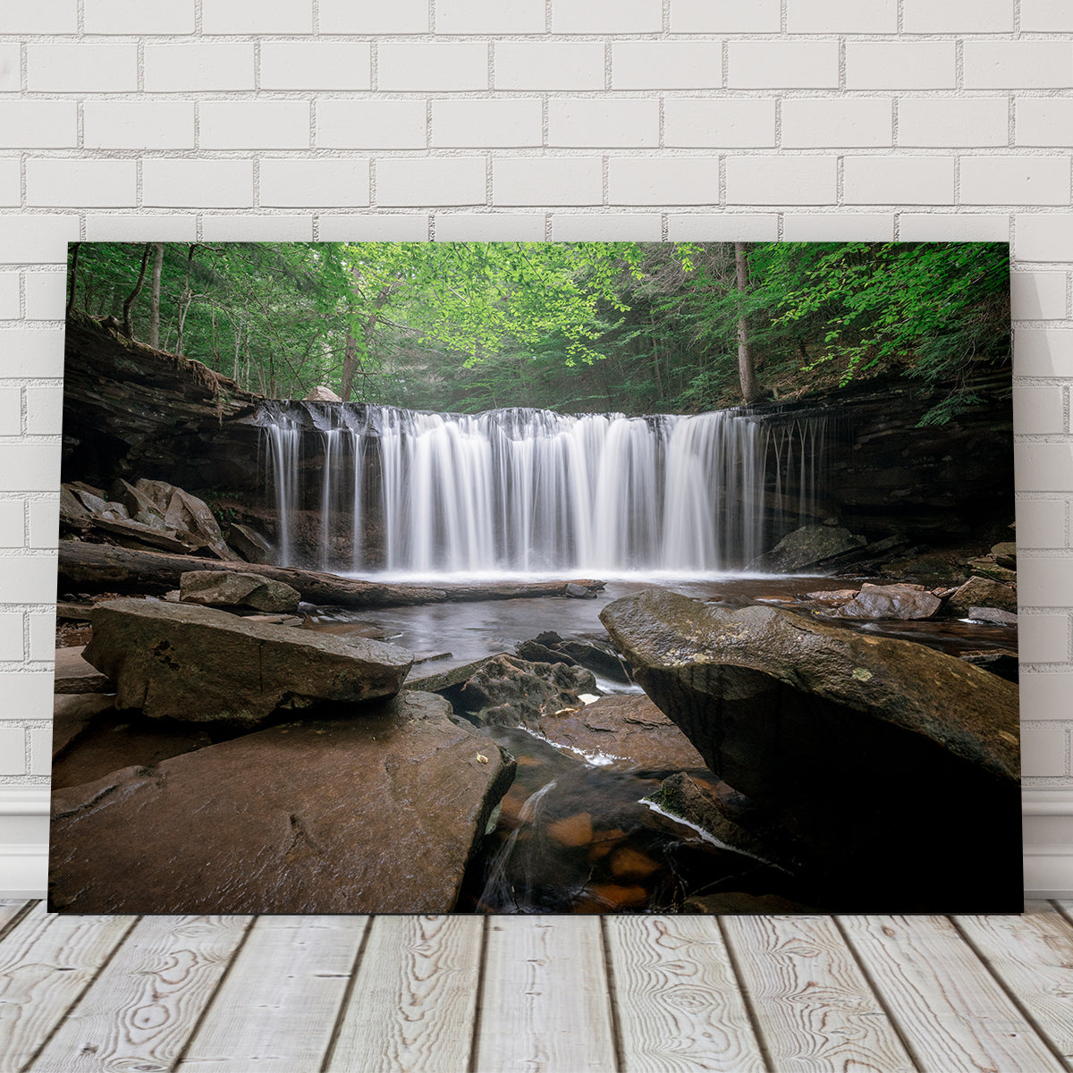 Sunrise At Ricketts Glenn Wall Art