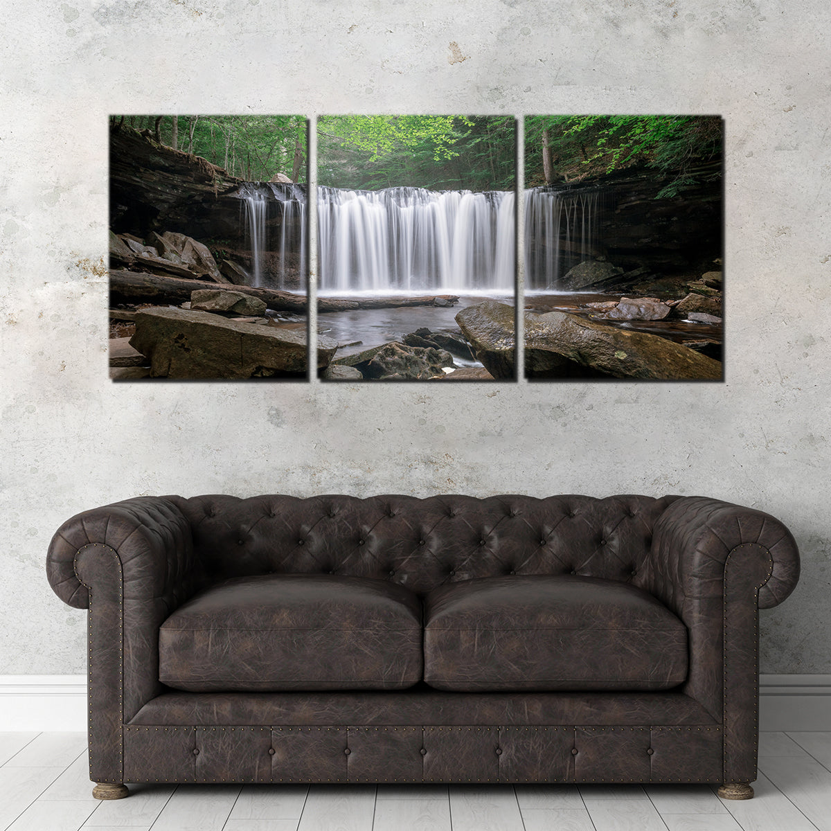 Sunrise At Ricketts Glenn Wall Art