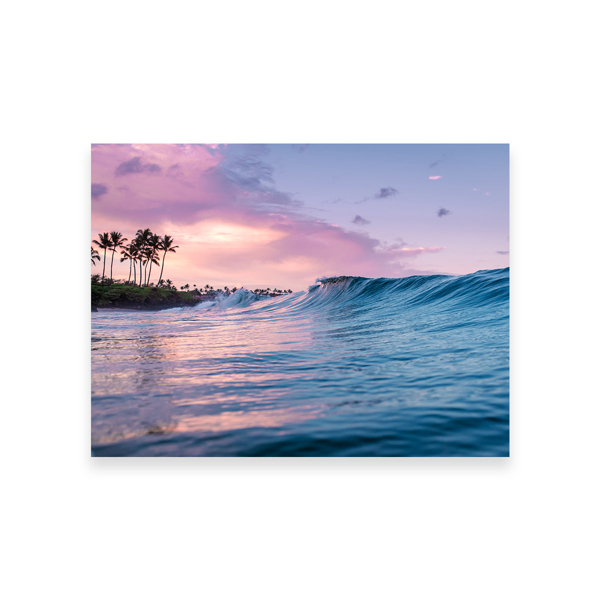 Sunrise Waves Wall Art