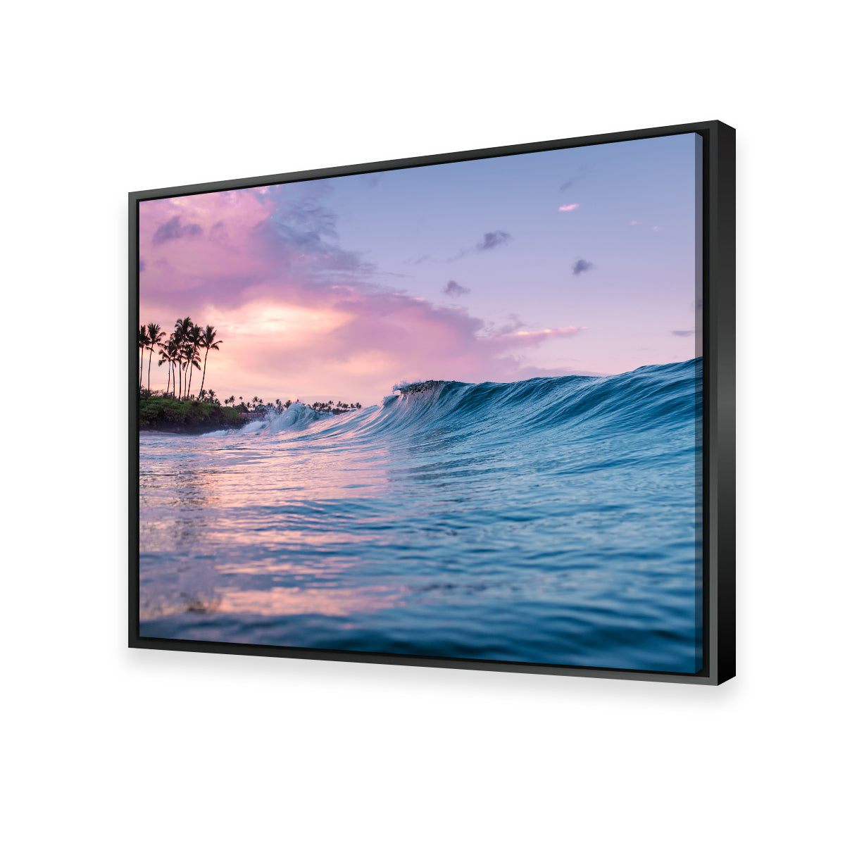 Sunrise Waves Wall Art