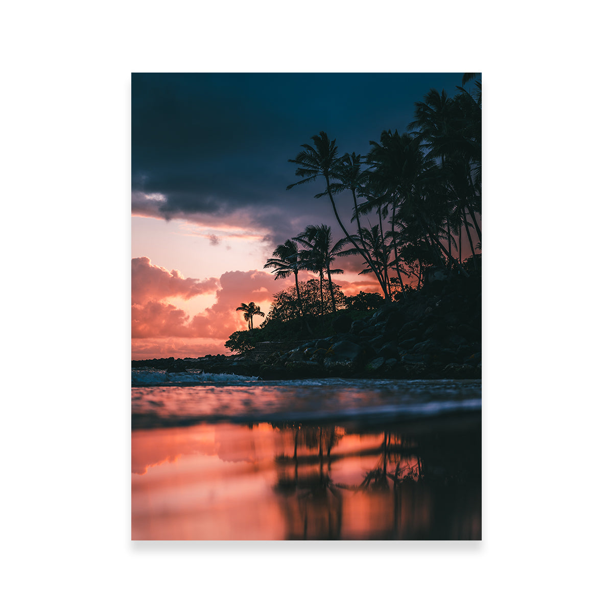 Sunrise from Shore Wall Art