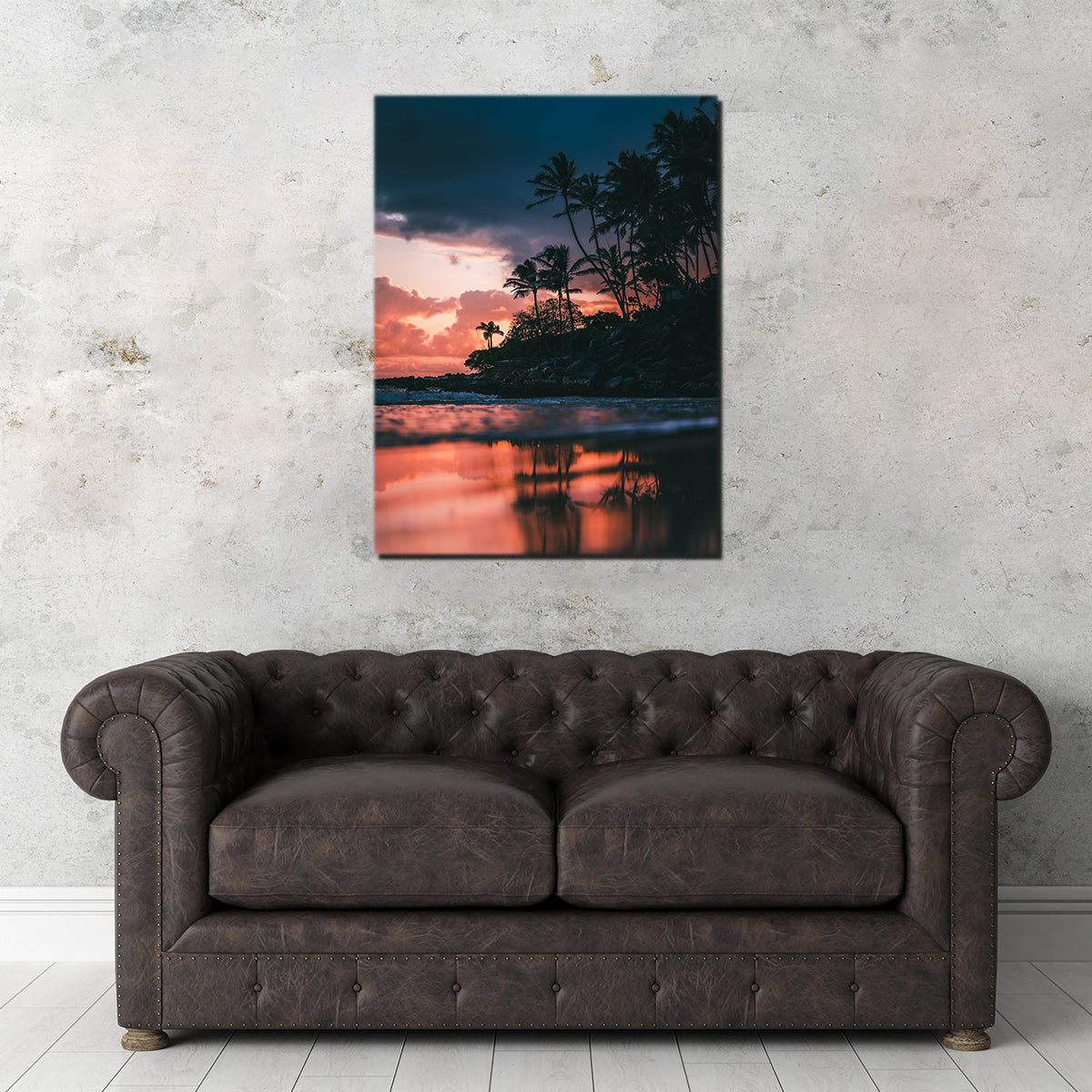 Sunrise from Shore Wall Art