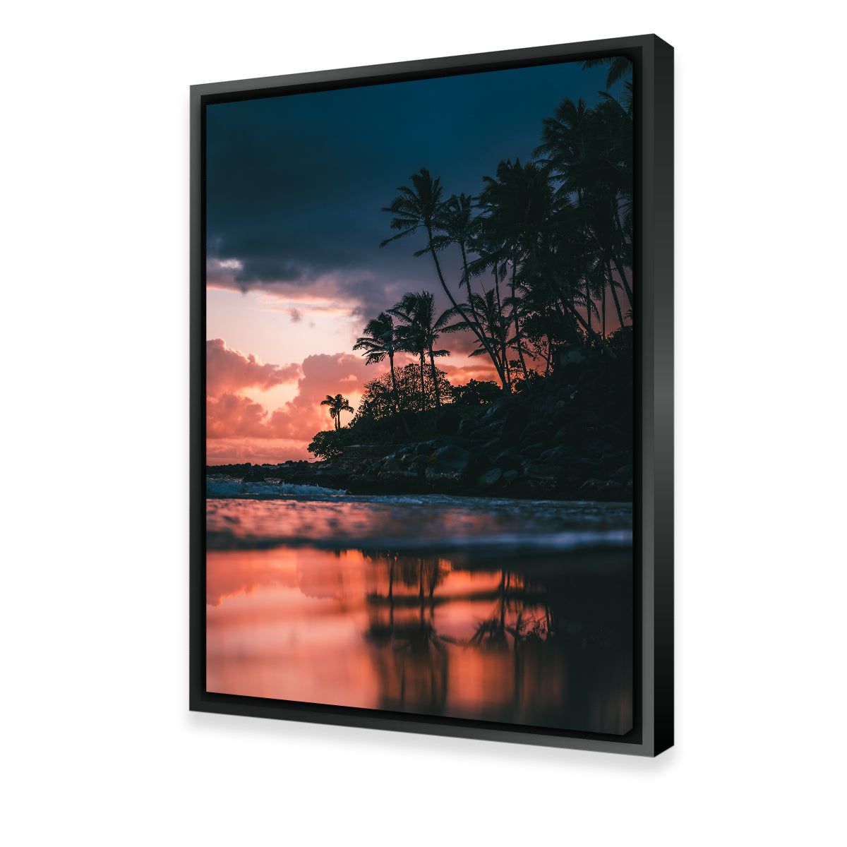 Sunrise from Shore Wall Art