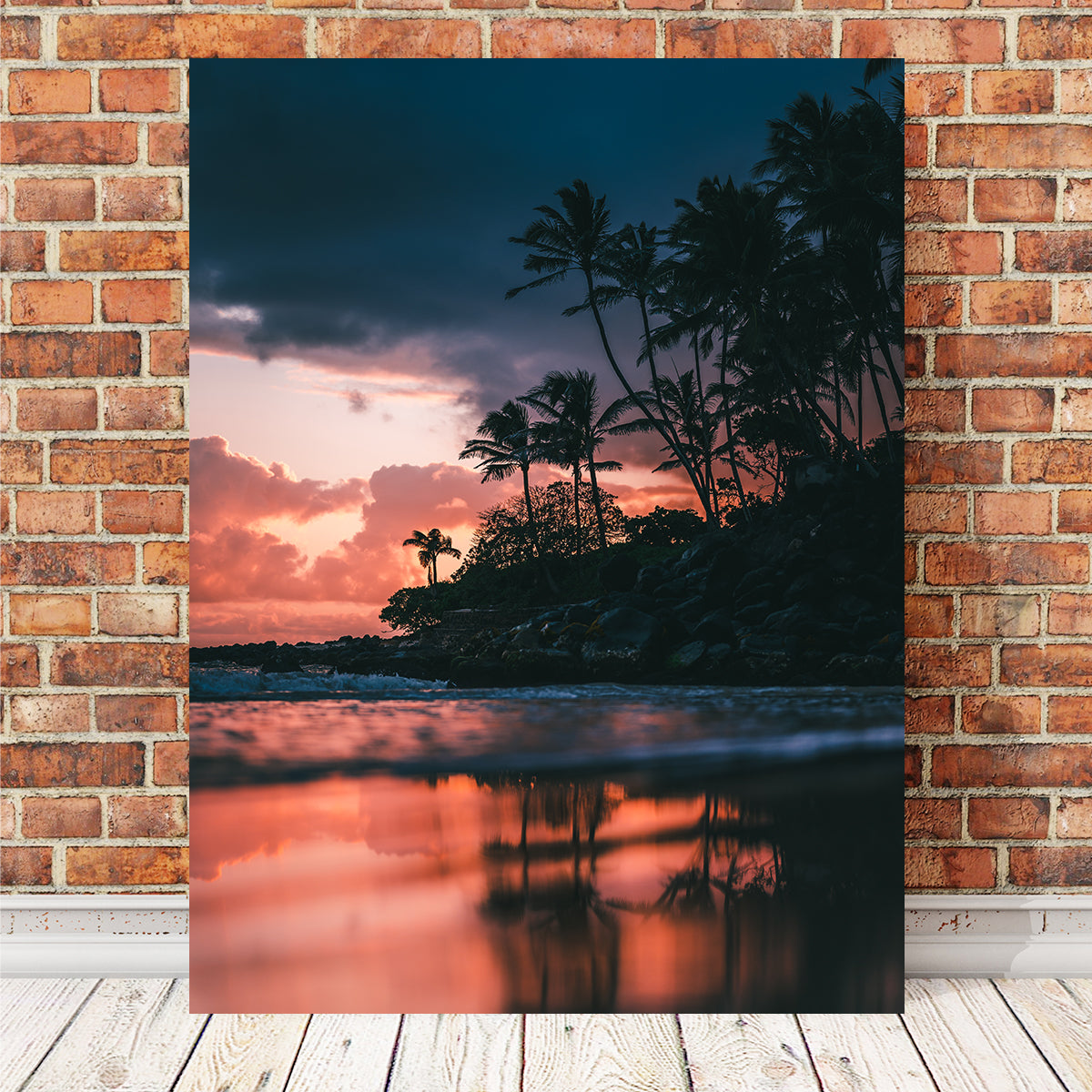 Sunrise from Shore Wall Art
