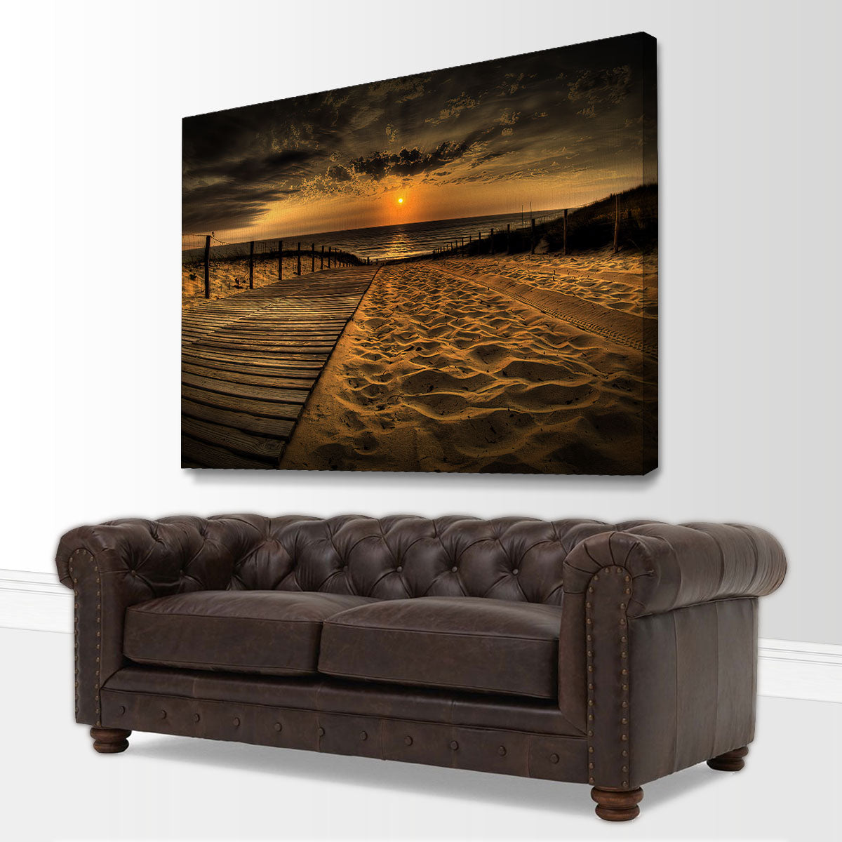 Sunset Beach Canvas Set