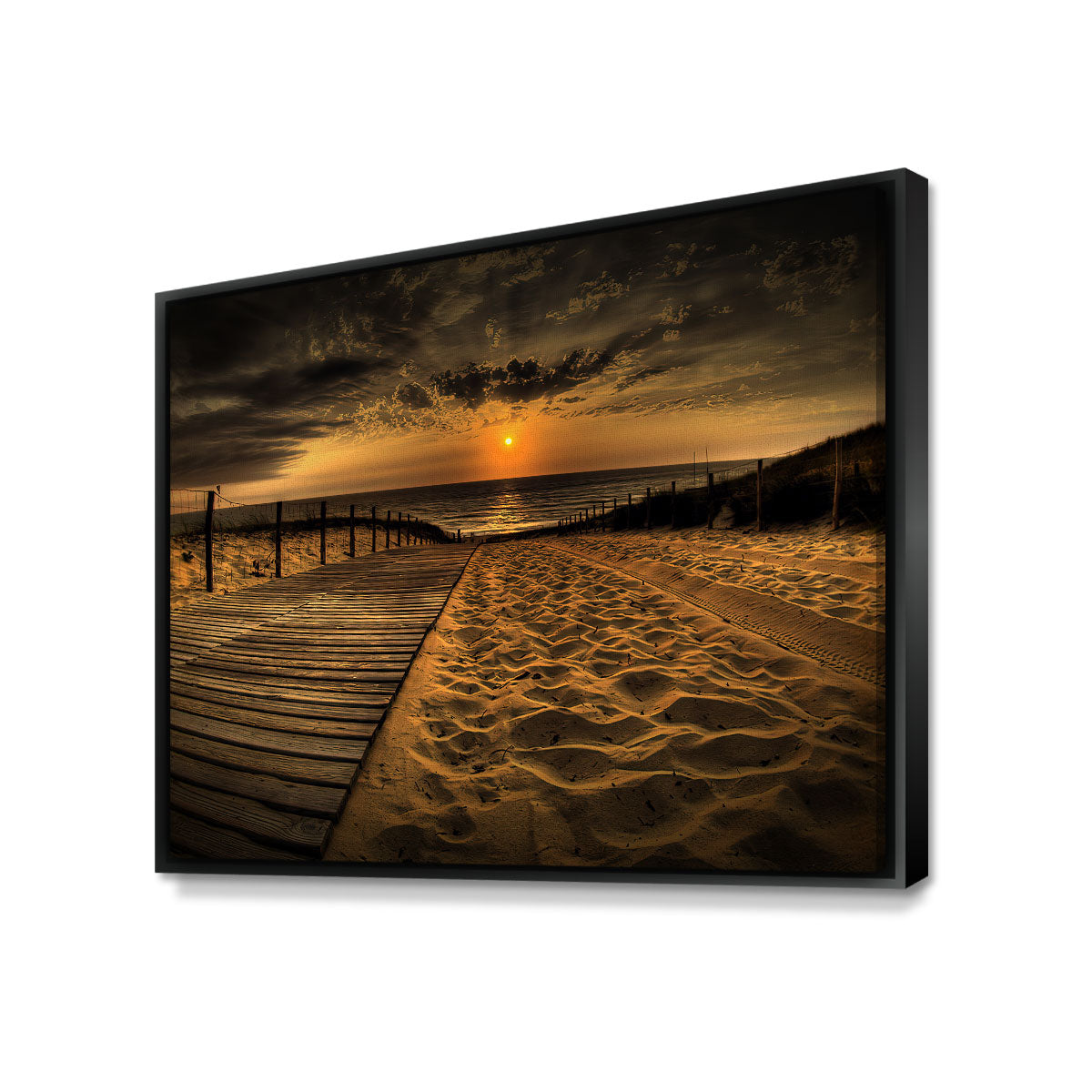 Sunset Beach Canvas Set