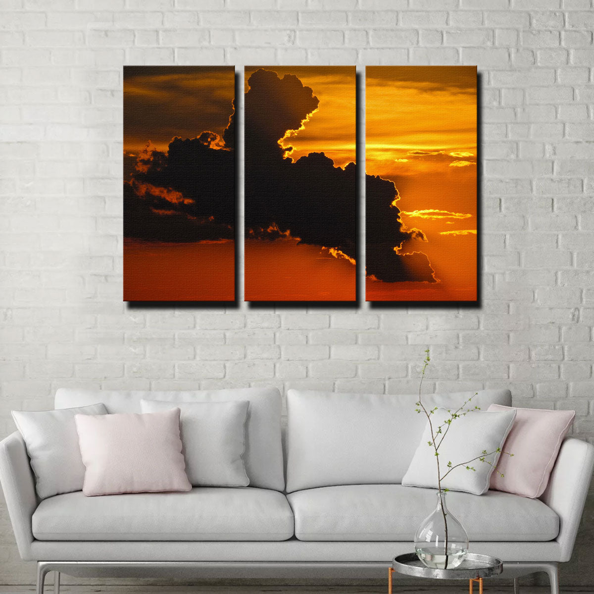Sunset Clouds Wall Art