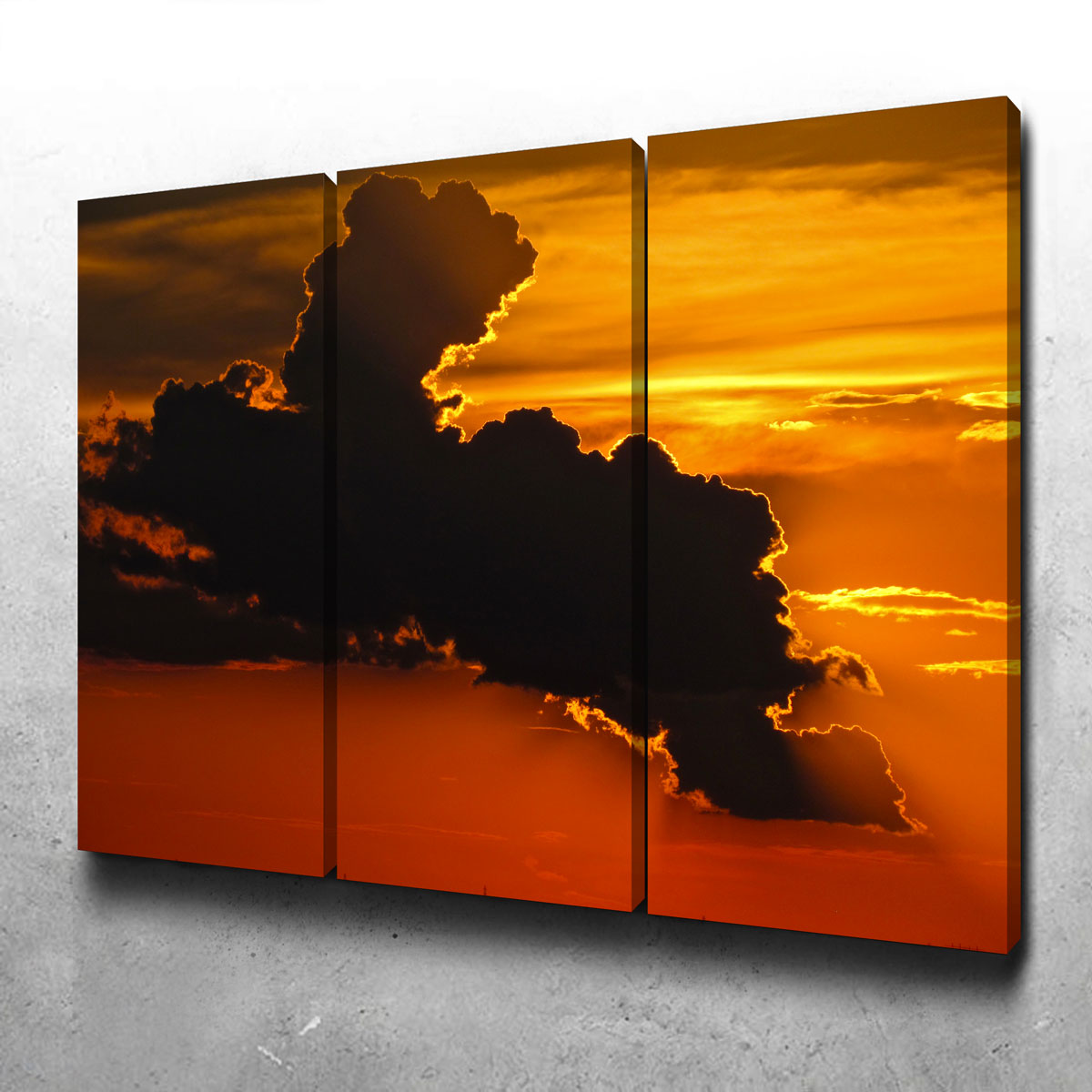 Sunset Clouds Wall Art