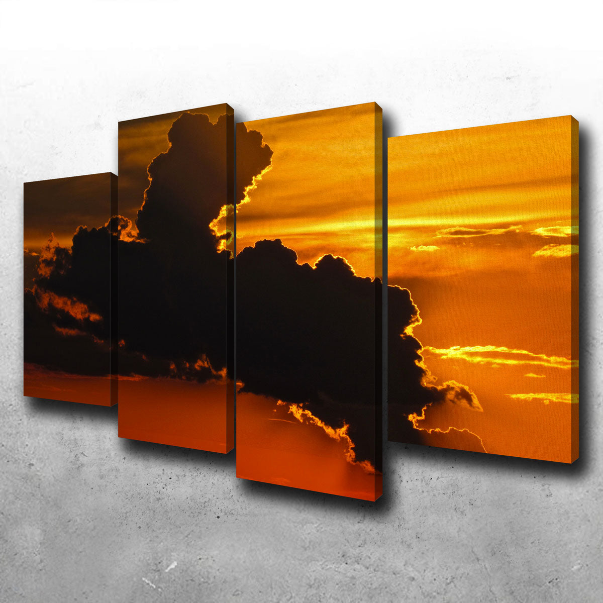 Sunset Clouds Wall Art