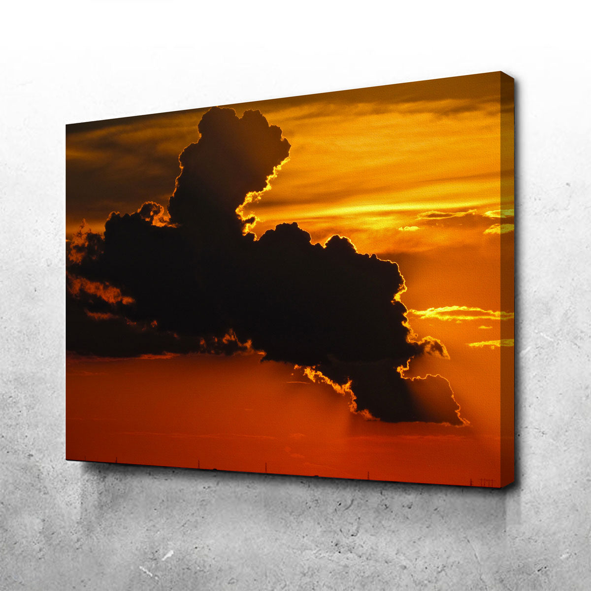 Sunset Clouds Wall Art