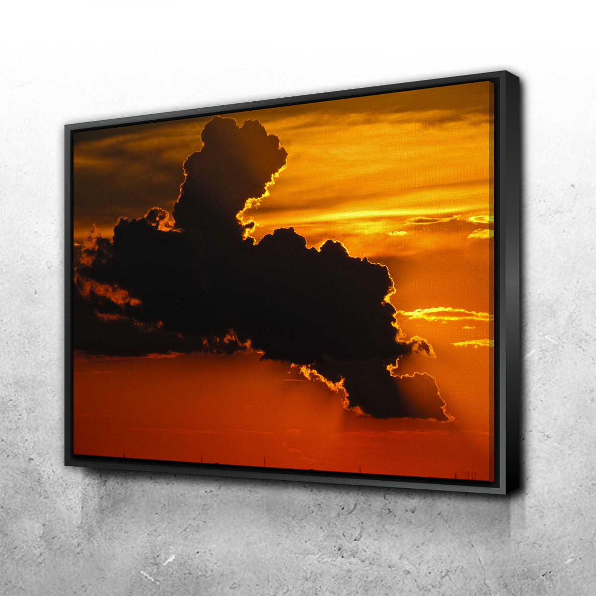 Sunset Clouds Wall Art