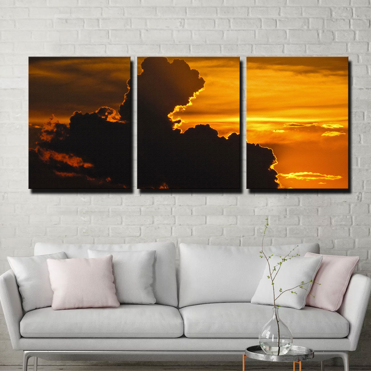 Sunset Clouds Wall Art
