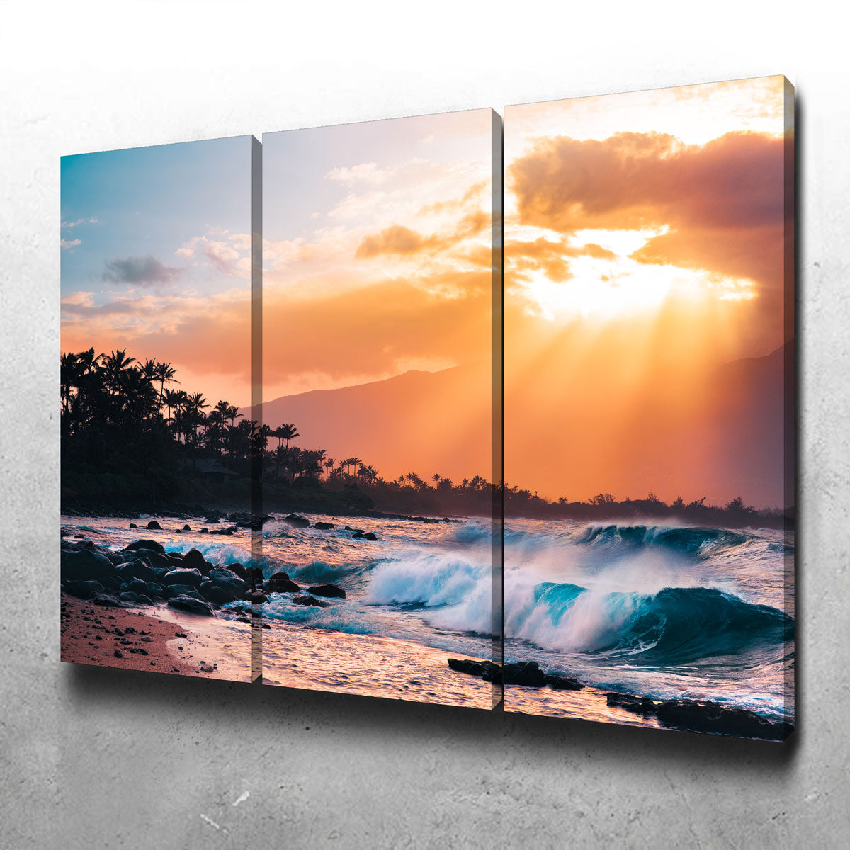 Sunset Paradise Wall Art