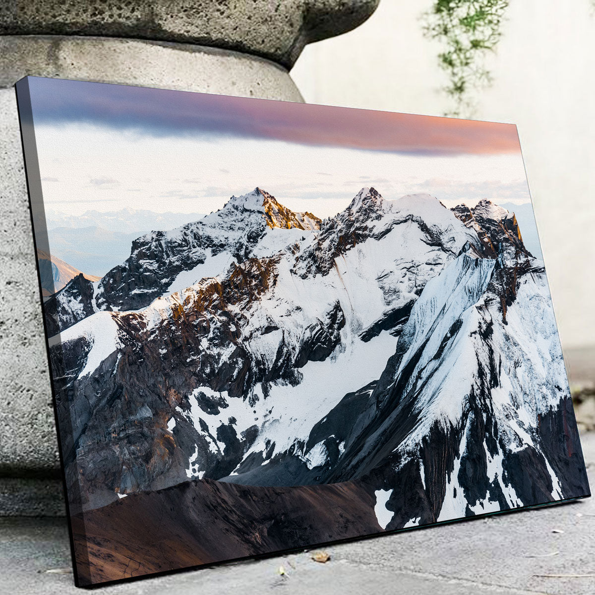 Sunset Peaks Wall Art