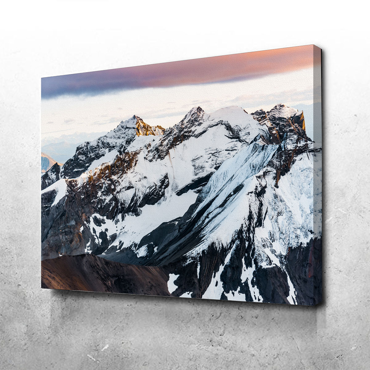 Sunset Peaks Wall Art