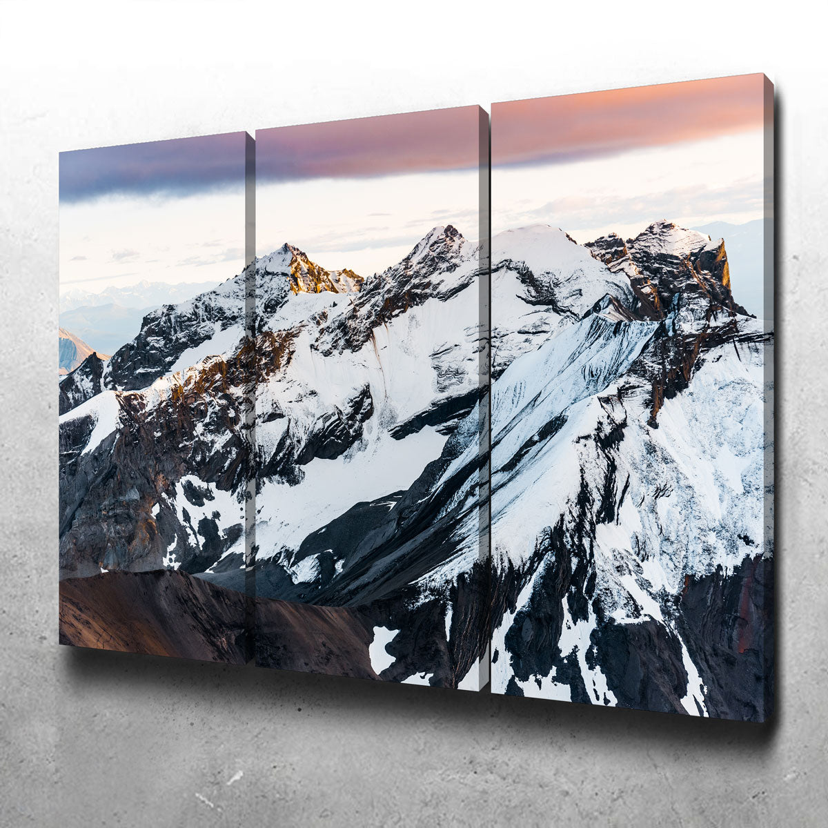 Sunset Peaks Wall Art