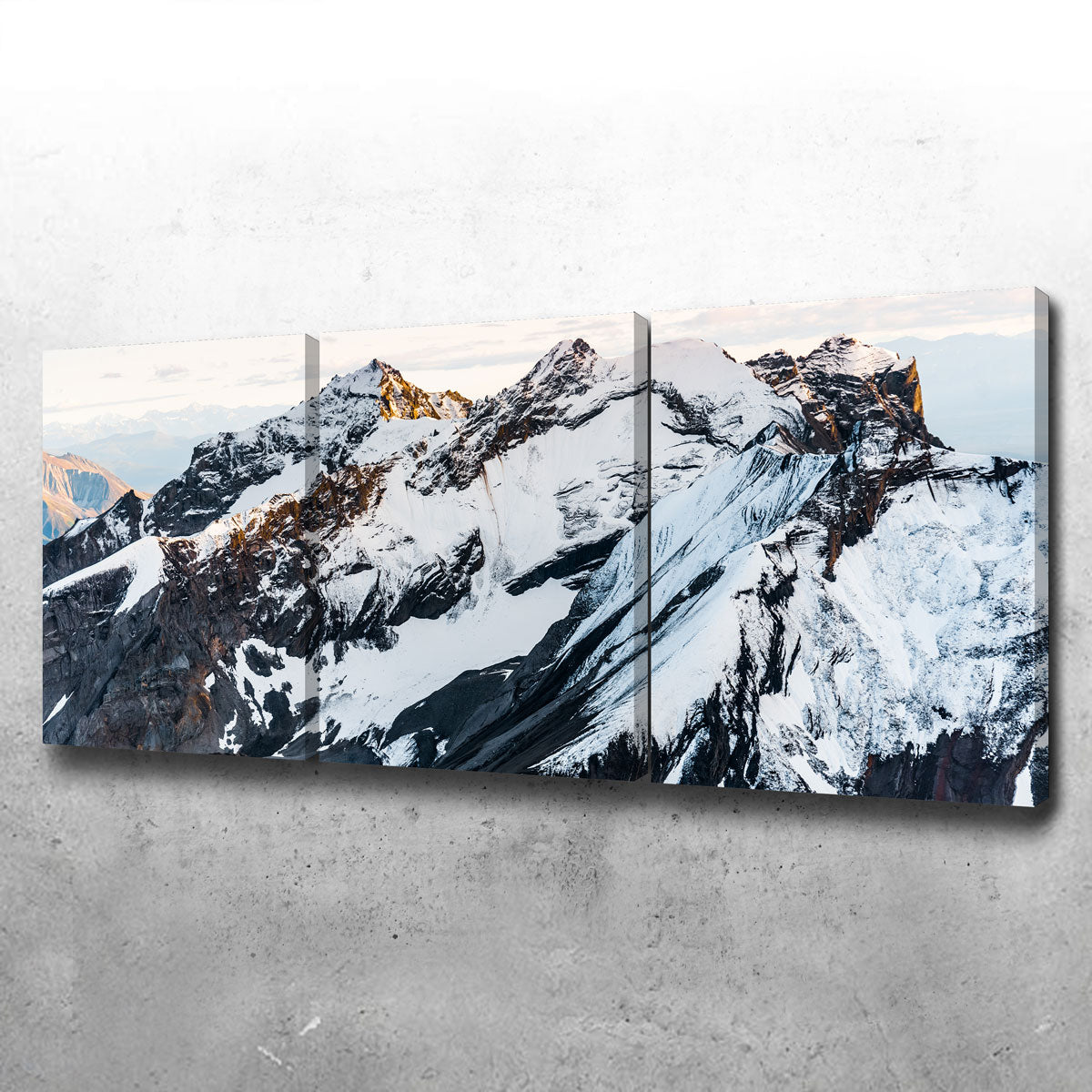 Sunset Peaks Wall Art