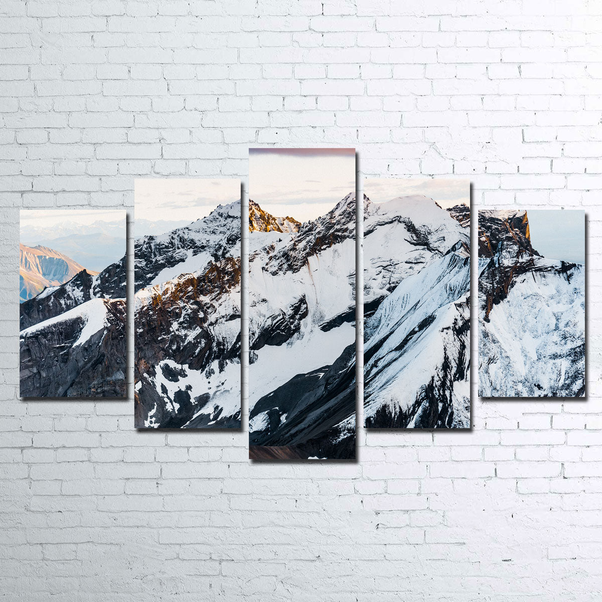 Sunset Peaks Wall Art