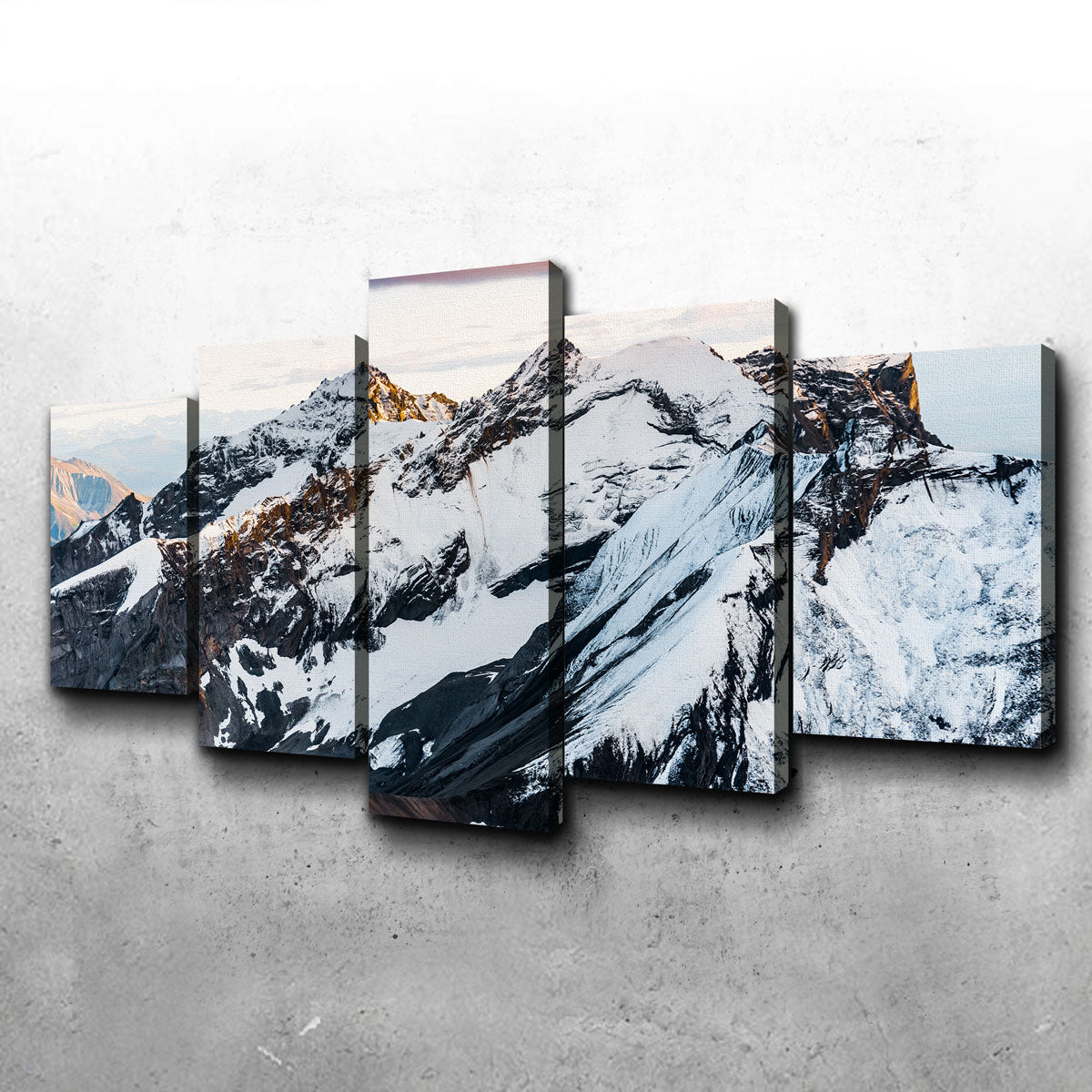 Sunset Peaks Wall Art