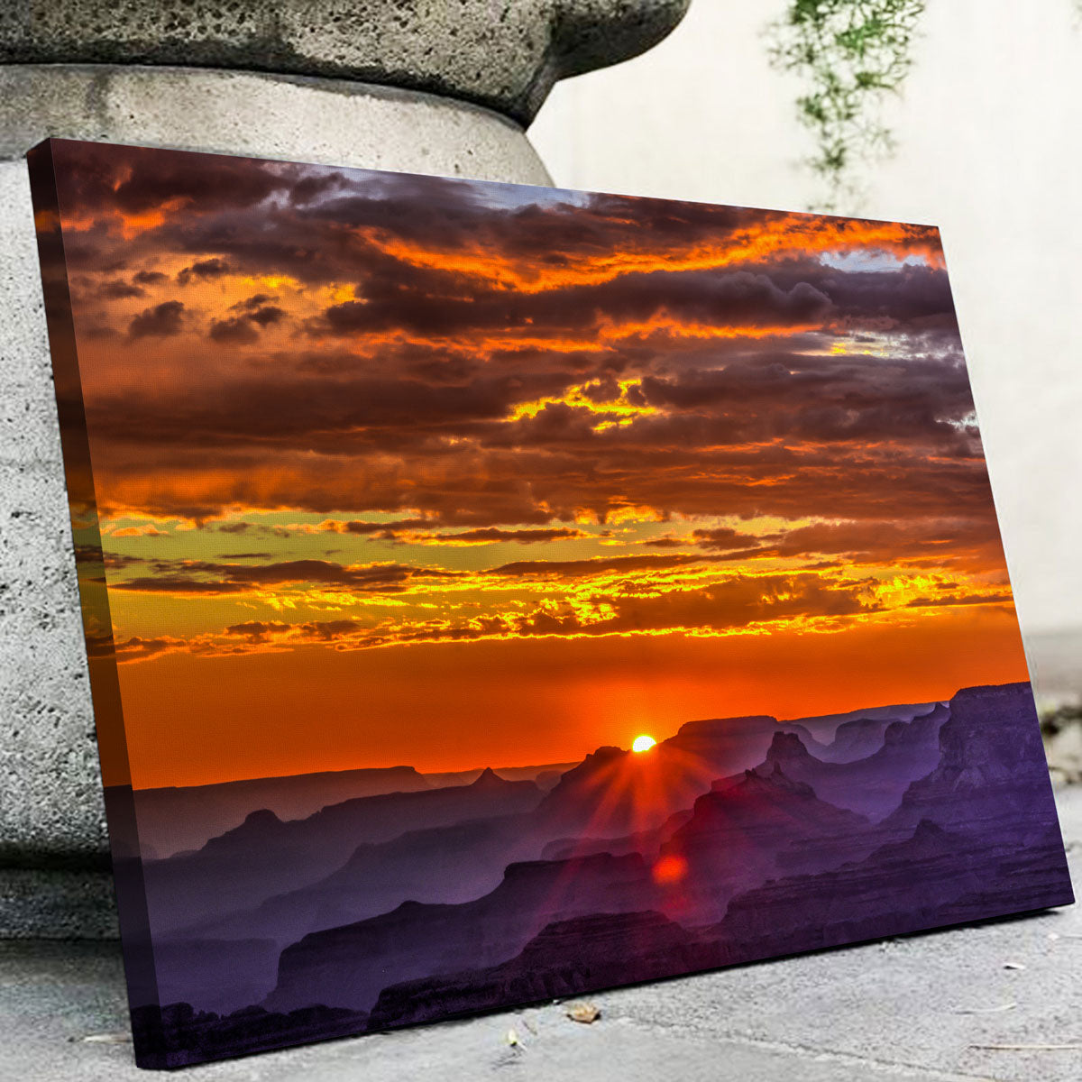 Sunset at Lipan Point Grand Canyon Wall Art