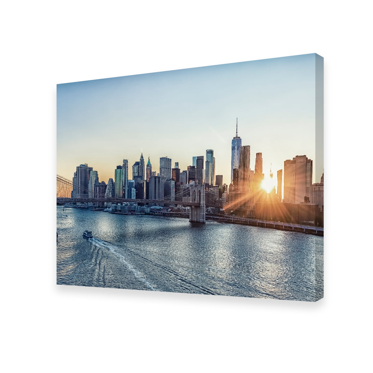 Sunset In New York Wall Art