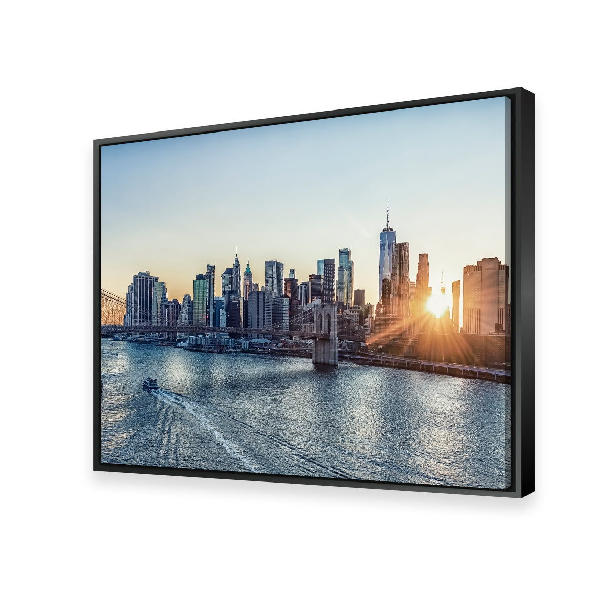 Sunset In New York Wall Art