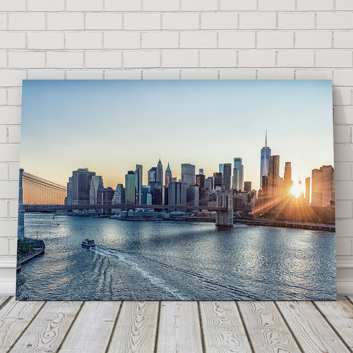Sunset In New York Wall Art