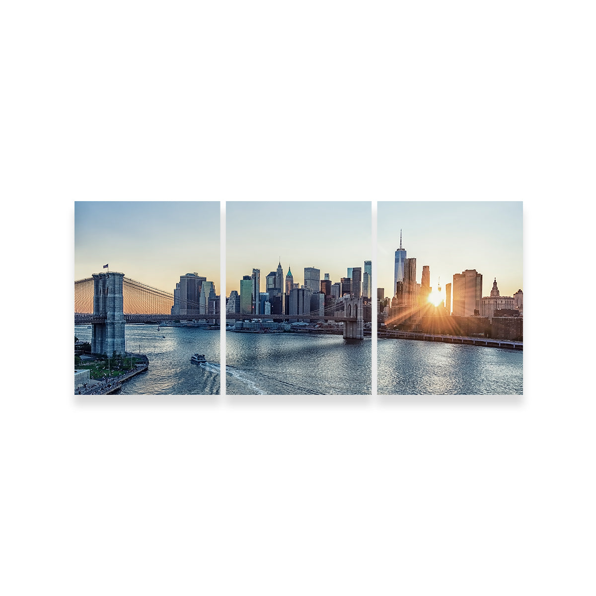 Sunset In New York Wall Art