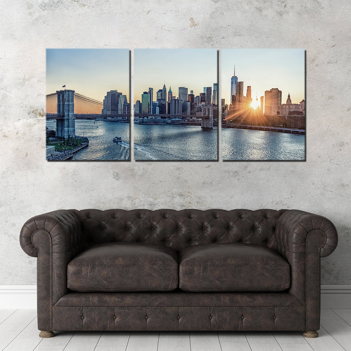 Sunset In New York Wall Art