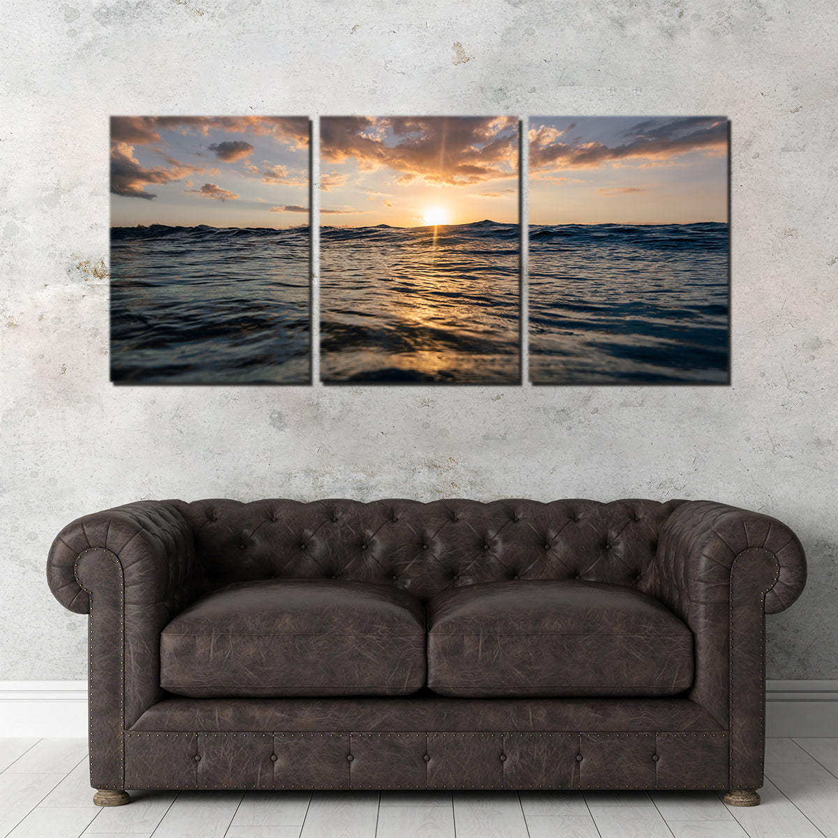 Sunset Ocean Wall Art