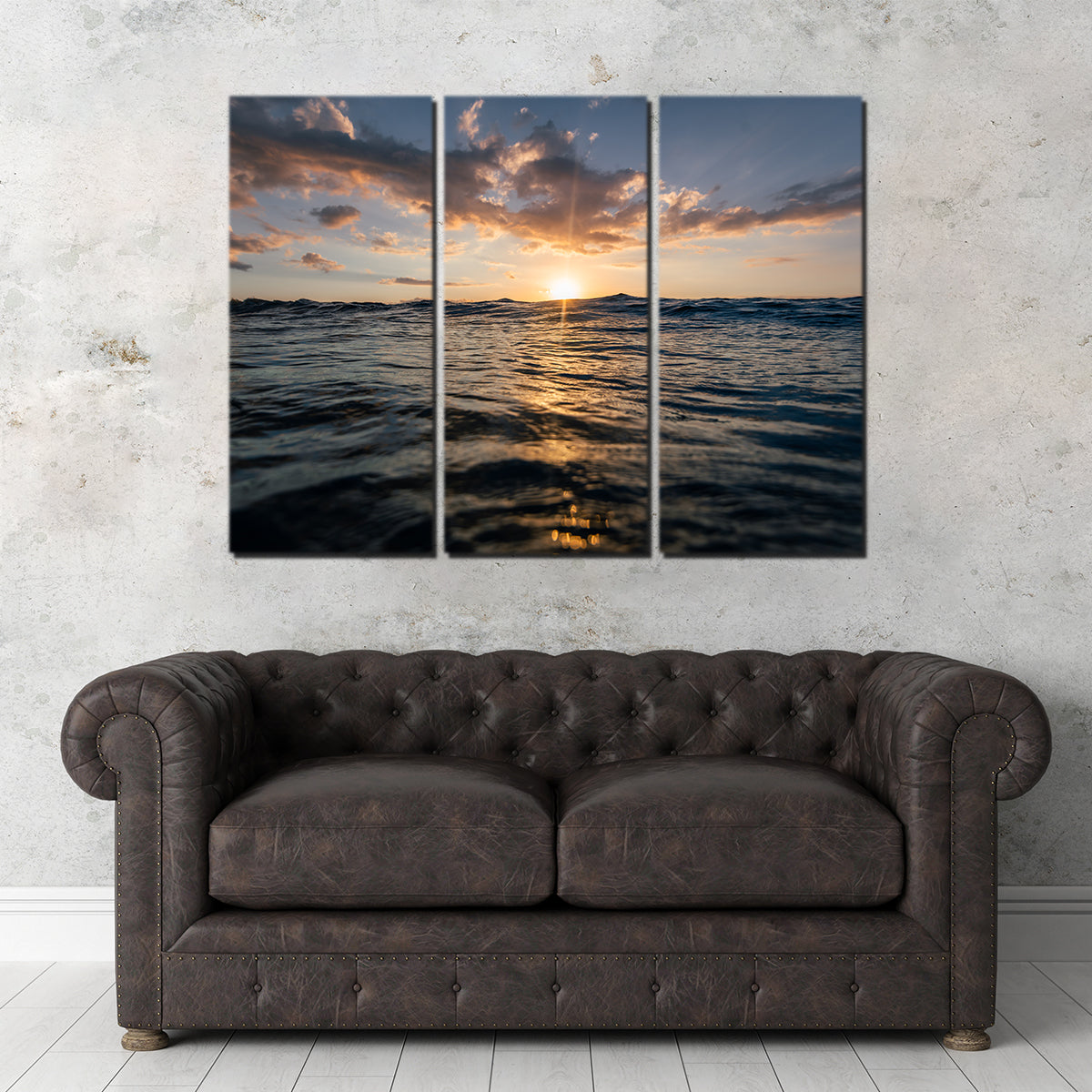 Sunset Ocean Wall Art