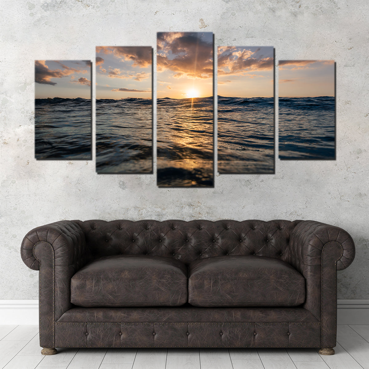 Sunset Ocean Wall Art