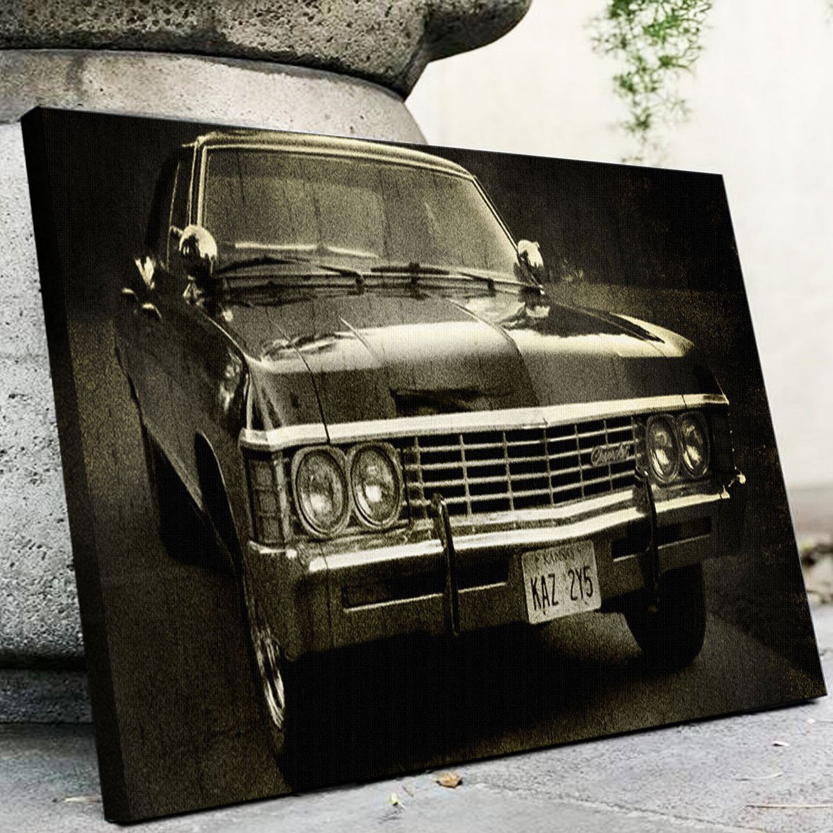 Supernatural Chevy Wall Art