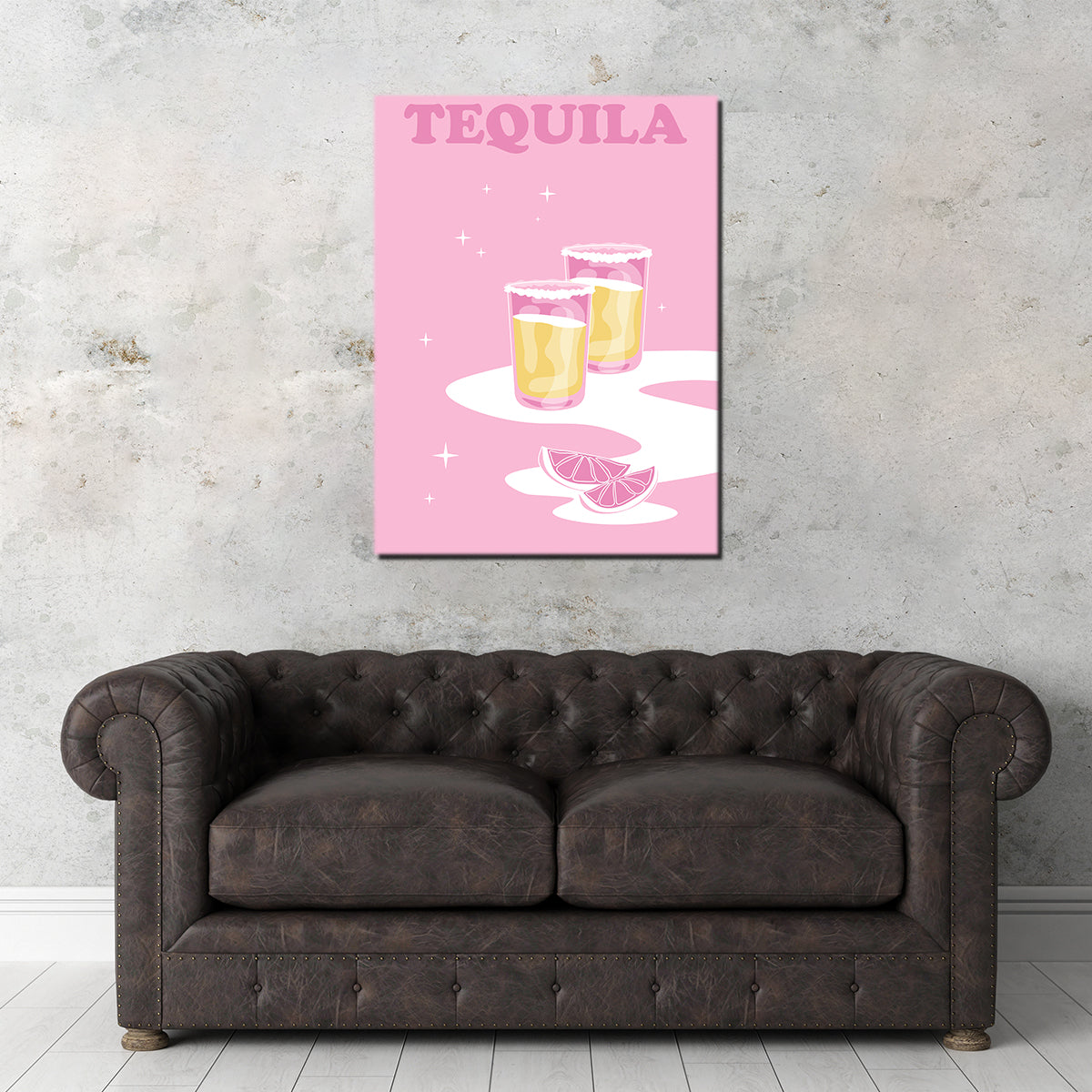 Tequila For Two Wall Art