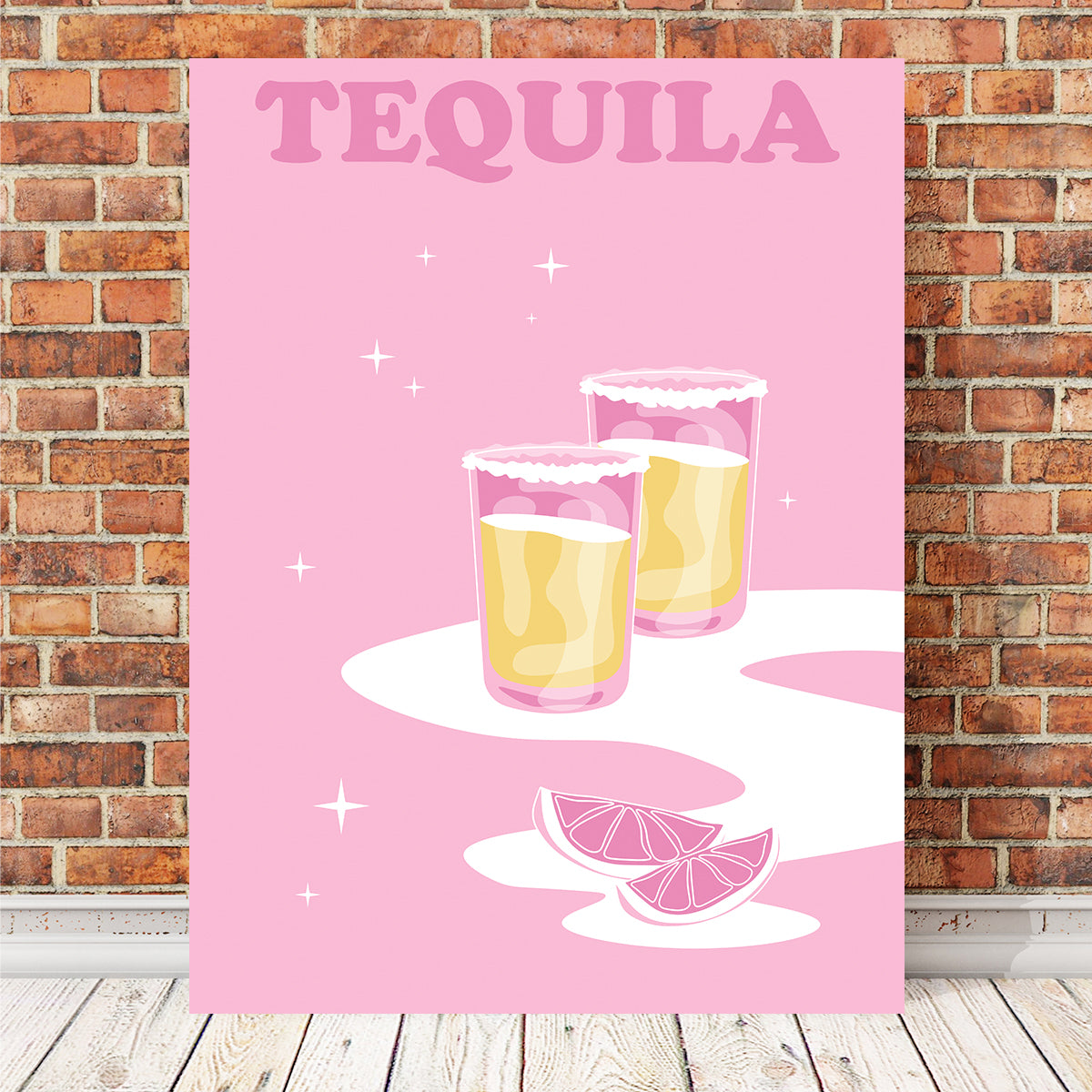 Tequila For Two Wall Art