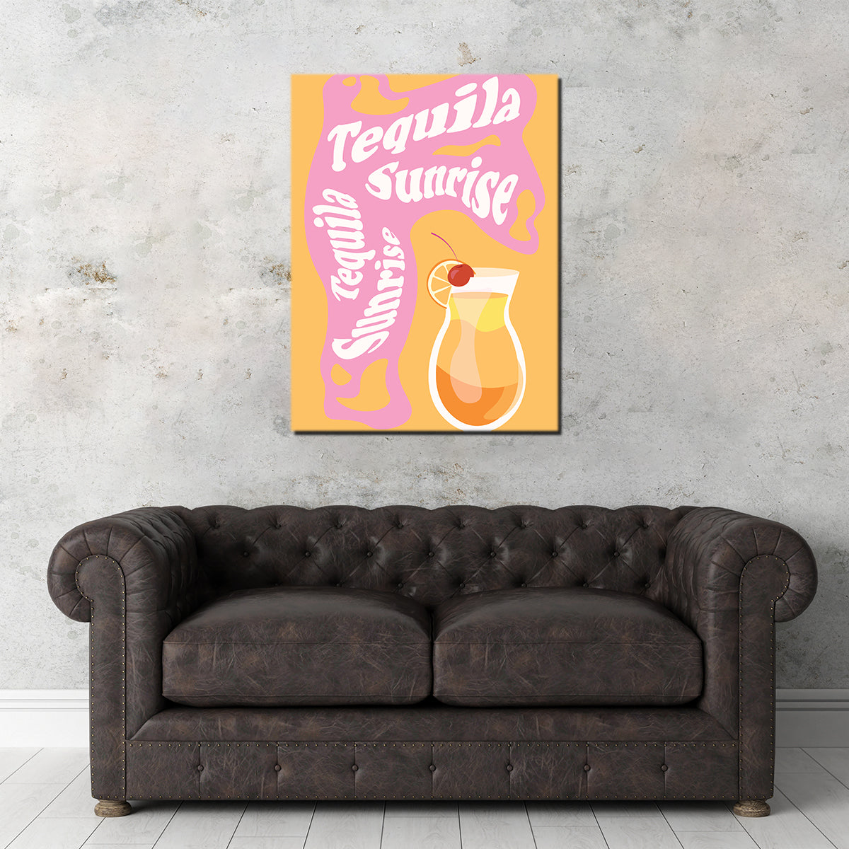 Tequila Sunrise Wall Art