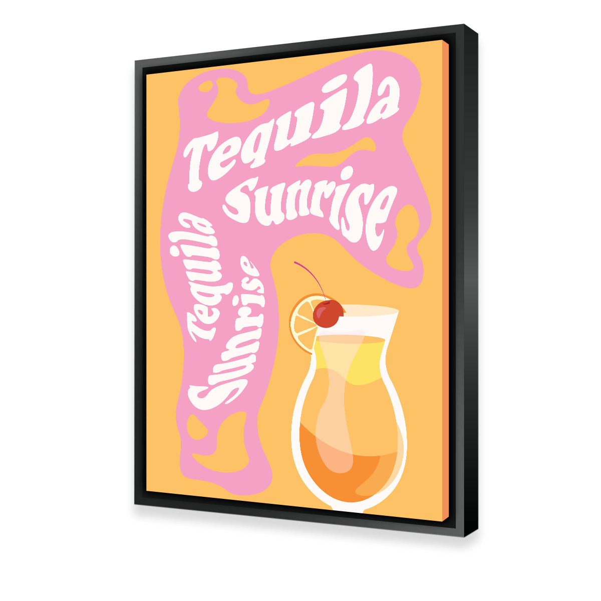Tequila Sunrise Wall Art