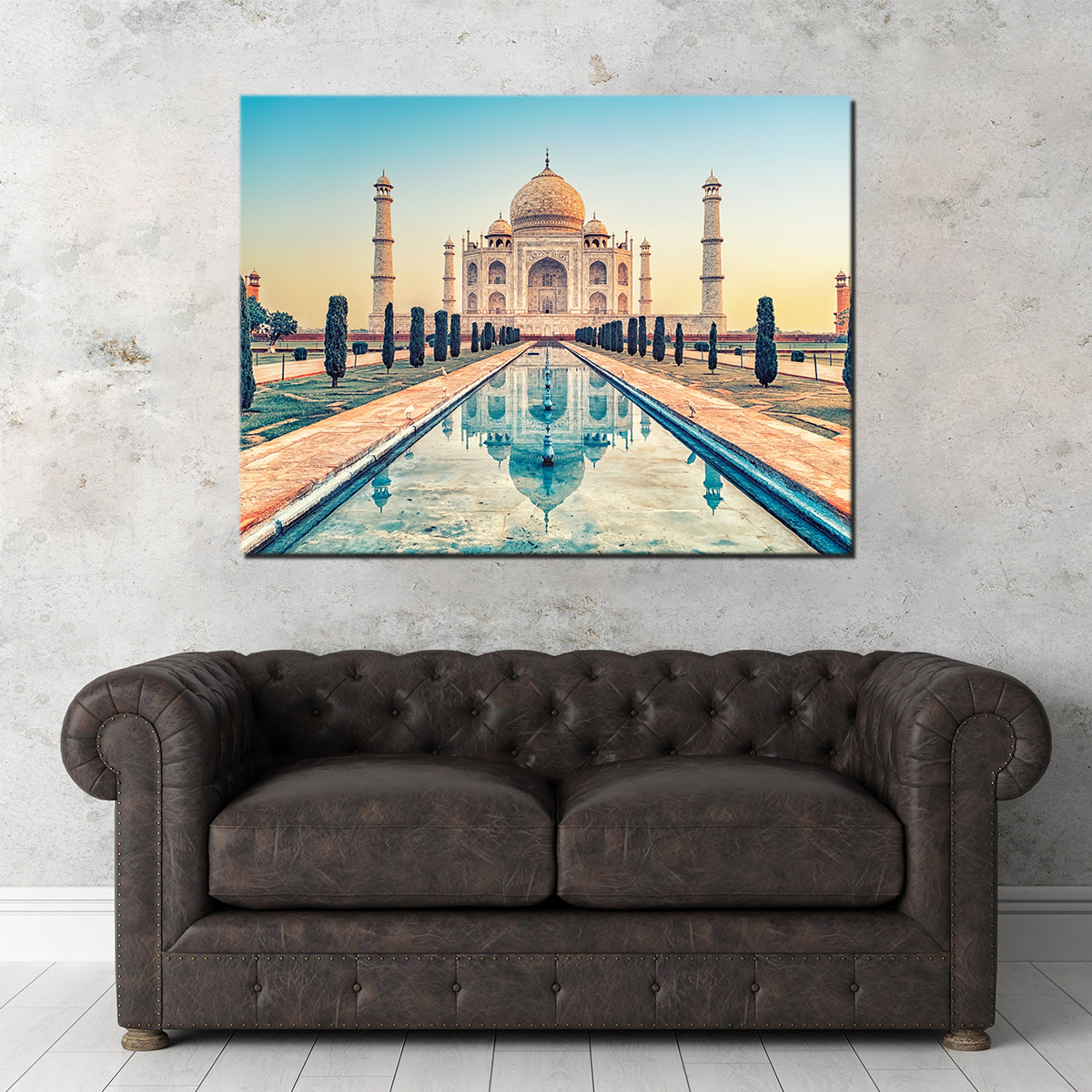 Taj Mahal Mausoleum Wall Art