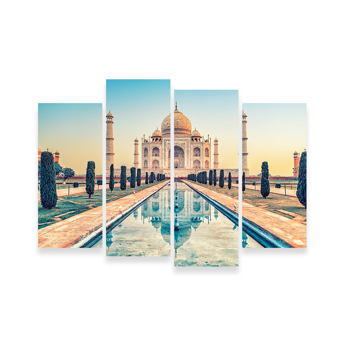 Taj Mahal Mausoleum Wall Art