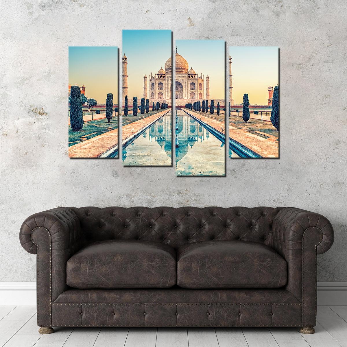 Taj Mahal Mausoleum Wall Art