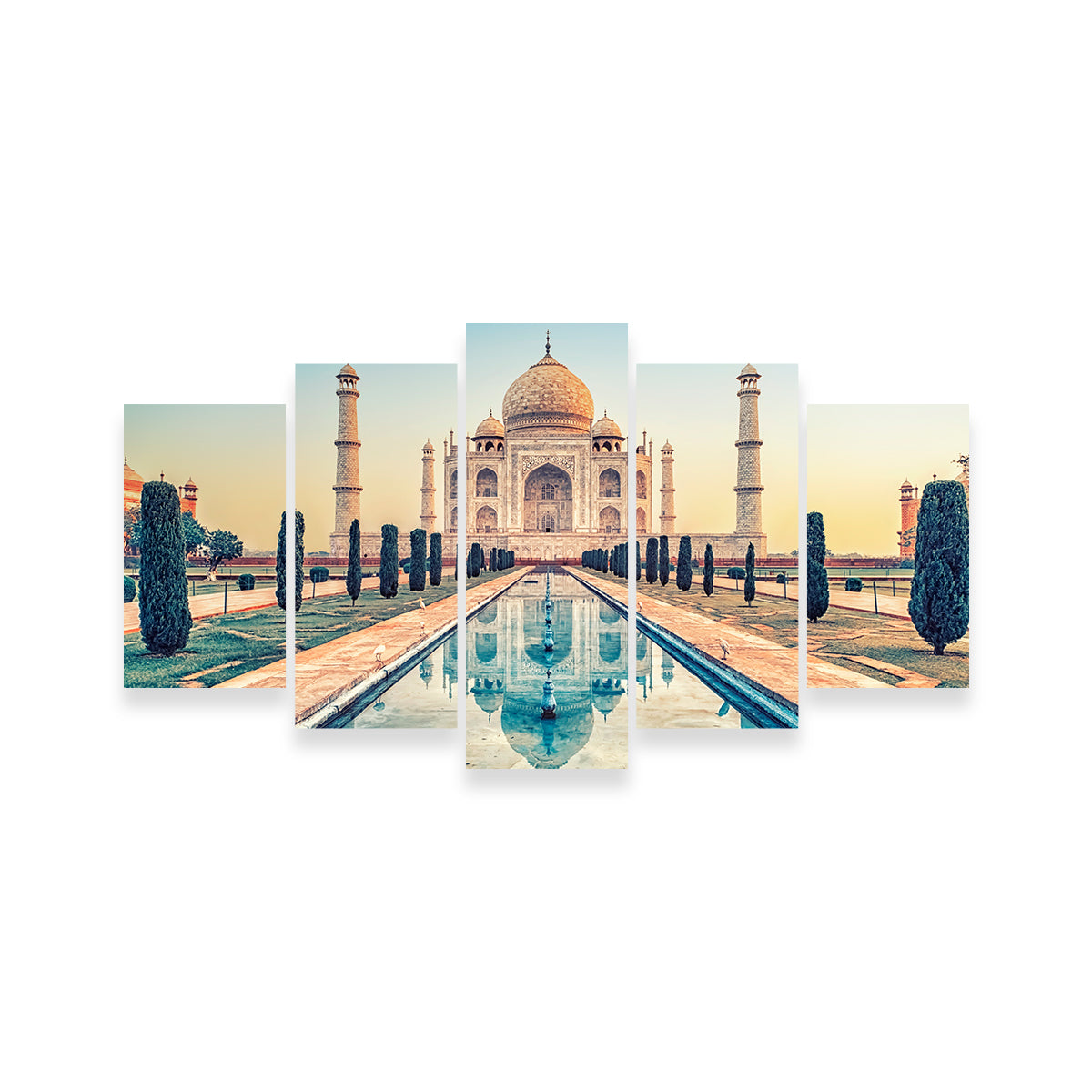 Taj Mahal Mausoleum Wall Art