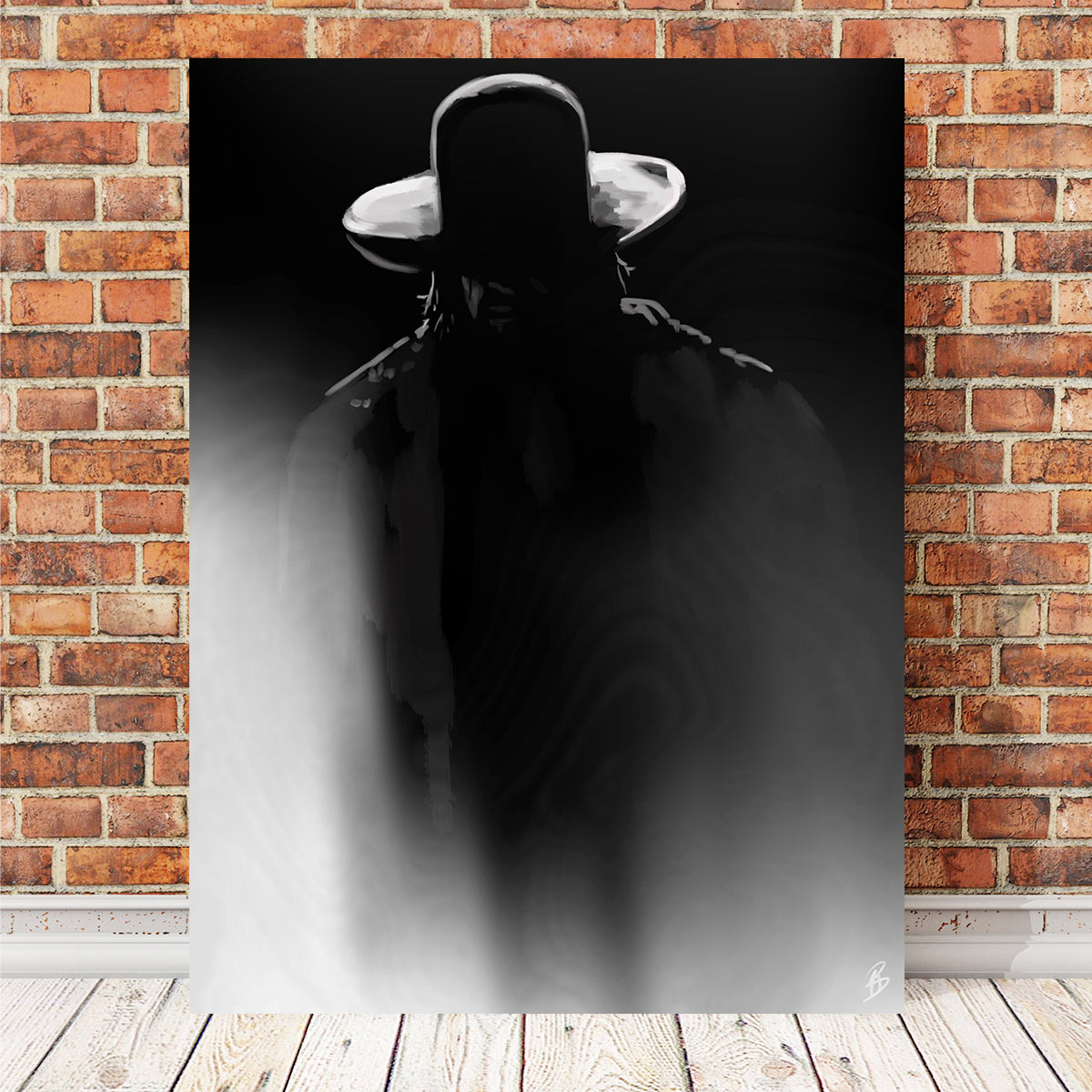 Taker In Shadow Wall Art